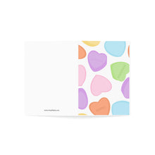 Load image into Gallery viewer, Folded Greeting Cards: Conversation Greek Heart-(1, 10, 30, and 50pcs)
