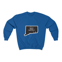 Cargar imagen en el visor de la galería, Unisex Heavy Blend™ Crewneck Sweatshirt: WHERE THE HELL IS CT?-White
