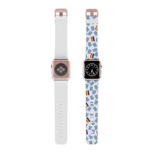 Cargar imagen en el visor de la galería, Watch Band: Apple Watch-Greek Flag + PRIDE
