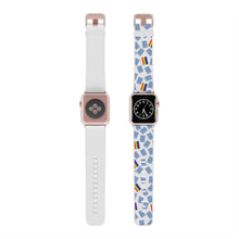Load image into Gallery viewer, Watch Band: Apple Watch-Greek Flag + PRIDE
