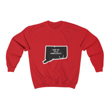 Cargar imagen en el visor de la galería, Unisex Heavy Blend™ Crewneck Sweatshirt: WHERE THE HELL IS CT?-White
