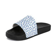 Cargar imagen en el visor de la galería, Women&#39;s Slide Sandals: Greek Flag-White
