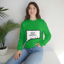 Load image into Gallery viewer, Unisex Heavy Blend™ Crewneck Sweatshirt: WHERE THE HELL IS CT?-Black
