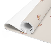 Cargar imagen en el visor de la galería, Foam Yoga Mat: Boho Rainbow-Beige
