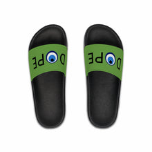 Load image into Gallery viewer, Men&#39;s Slide Sandals: DOPE-Green
