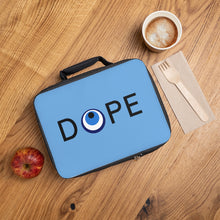 Load image into Gallery viewer, Lunch Bag: DOPE-Light Blue
