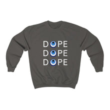 Load image into Gallery viewer, Unisex Heavy Blend™ Crewneck Sweatshirt: DOPE DOPE DOPE-White
