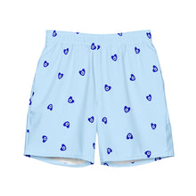 Load image into Gallery viewer, Swim Trunks: Mati Heart-Blue
