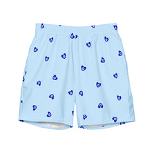 Cargar imagen en el visor de la galería, Swim Trunks: Mati Heart-Blue
