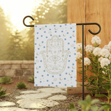 Cargar imagen en el visor de la galería, Garden Flag:Hamsa-White
