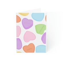 Load image into Gallery viewer, Folded Greeting Cards: Conversation Greek Heart-(1, 10, 30, and 50pcs)

