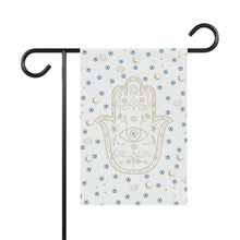 Cargar imagen en el visor de la galería, Garden Flag:Hamsa-White
