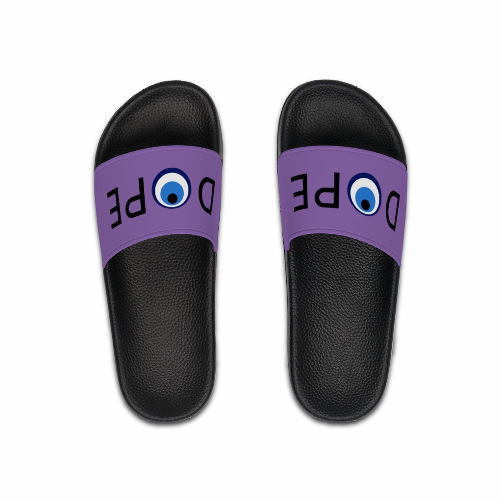 Men's Slide Sandals: DOPE-Light Purple