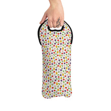 Load image into Gallery viewer, Wine Tote Bag: Kouzina Produce Pattern
