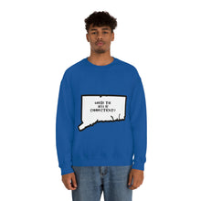 Load image into Gallery viewer, Unisex Heavy Blend™ Crewneck Sweatshirt: WHERE THE HELL IS CT?-Black
