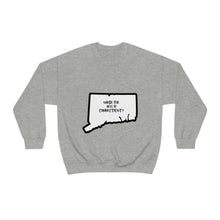 Load image into Gallery viewer, Unisex Heavy Blend™ Crewneck Sweatshirt: WHERE THE HELL IS CT?-Black
