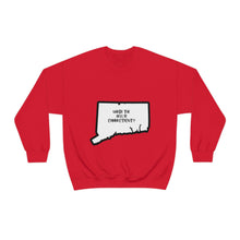 Load image into Gallery viewer, Unisex Heavy Blend™ Crewneck Sweatshirt: WHERE THE HELL IS CT?-Black
