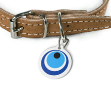 Load image into Gallery viewer, Collar Charm: Classic Mati-White Metal
