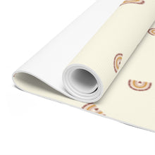 Cargar imagen en el visor de la galería, Foam Yoga Mat: Boho Rainbow-Cream
