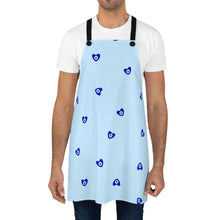 Load image into Gallery viewer, Print Apron: Mati Heart-Light Blue
