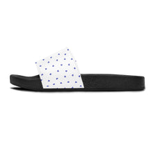 Cargar imagen en el visor de la galería, Women&#39;s Slide Sandals: Mati Heart-White
