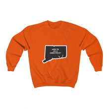 Cargar imagen en el visor de la galería, Unisex Heavy Blend™ Crewneck Sweatshirt: WHERE THE HELL IS CT?-White
