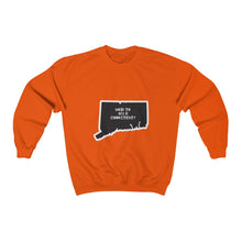 Load image into Gallery viewer, Unisex Heavy Blend™ Crewneck Sweatshirt: WHERE THE HELL IS CT?-White
