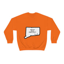 Load image into Gallery viewer, Unisex Heavy Blend™ Crewneck Sweatshirt: WHERE THE HELL IS CT?-Black
