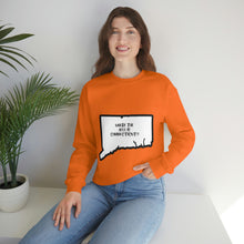Load image into Gallery viewer, Unisex Heavy Blend™ Crewneck Sweatshirt: WHERE THE HELL IS CT?-Black
