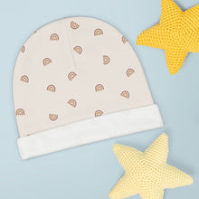 Load image into Gallery viewer, Baby Beanie: Boho Rainbow-Light Pink
