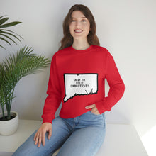 Load image into Gallery viewer, Unisex Heavy Blend™ Crewneck Sweatshirt: WHERE THE HELL IS CT?-Black
