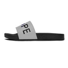 Cargar imagen en el visor de la galería, Women&#39;s Slide Sandals: DOPE With Evil Eye O-Grey
