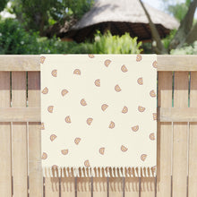 Cargar imagen en el visor de la galería, Beach Cloth: Boho Rainbow-Cream
