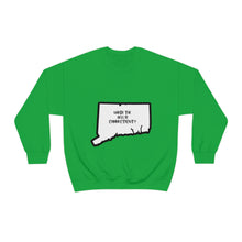 Load image into Gallery viewer, Unisex Heavy Blend™ Crewneck Sweatshirt: WHERE THE HELL IS CT?-Black
