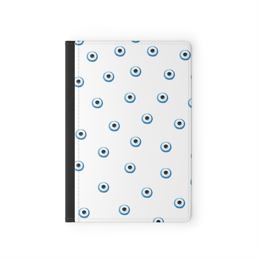 Passport Cover: Watercolor Mati-White