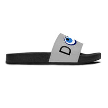 Cargar imagen en el visor de la galería, Women&#39;s Slide Sandals: DOPE With Evil Eye O-Grey

