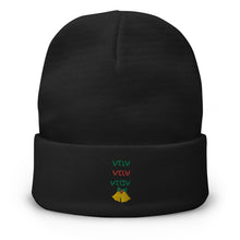 Load image into Gallery viewer, Embroidered Beanie: Greek Christmas Bell
