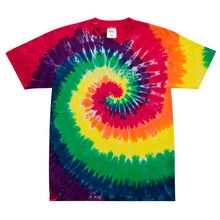 Cargar imagen en el visor de la galería, Oversized Tie-Dye T-Shirt: QUEBEC

