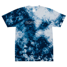Load image into Gallery viewer, Oversized Tie-Dye T-Shirt: PORTLAND
