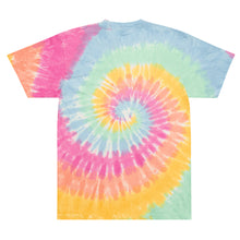 Cargar imagen en el visor de la galería, Oversized Tie-Dye T-Shirt: QUEBEC
