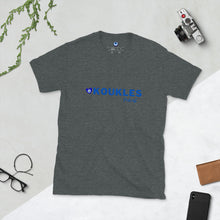 Load image into Gallery viewer, Short-Sleeve Unisex T-Shirt: Koukles Podcast Logo with Filakia on Back
