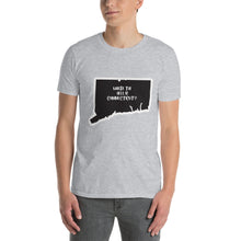 Cargar imagen en el visor de la galería, Short-Sleeve Unisex T-Shirt: WHERE THE HELL IS CT?-White
