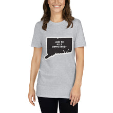 Cargar imagen en el visor de la galería, Short-Sleeve Unisex T-Shirt: WHERE THE HELL IS CT?-White
