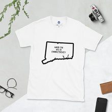 Load image into Gallery viewer, Short-Sleeve Unisex T-Shirt: WHERE THE HELL IS CT?-Black
