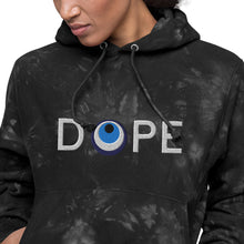 Cargar imagen en el visor de la galería, Unisex Champion Tie-Dye Hoodie: DOPE
