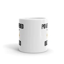 Load image into Gallery viewer, Mug: Powered By Ouzo-White
