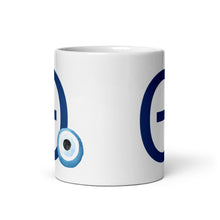 Cargar imagen en el visor de la galería, Monogram Mug: Watercolor Mati- Θ-Theta
