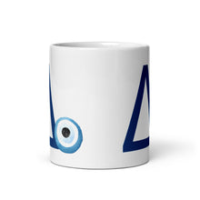 Cargar imagen en el visor de la galería, Monogram Mug: Watercolor Mati- Δ-Delta
