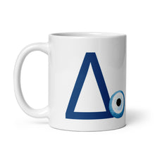 Cargar imagen en el visor de la galería, Monogram Mug: Watercolor Mati- Δ-Delta
