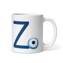Load image into Gallery viewer, Monogram Mug: Watercolor Mati- Ζ-Zeta
